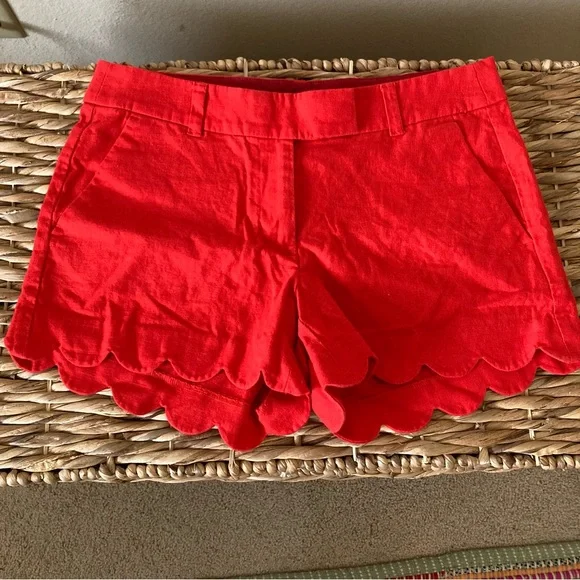 J.Crew Cino Style Shorts Red Color | New without Tags - Picture 7 of 10